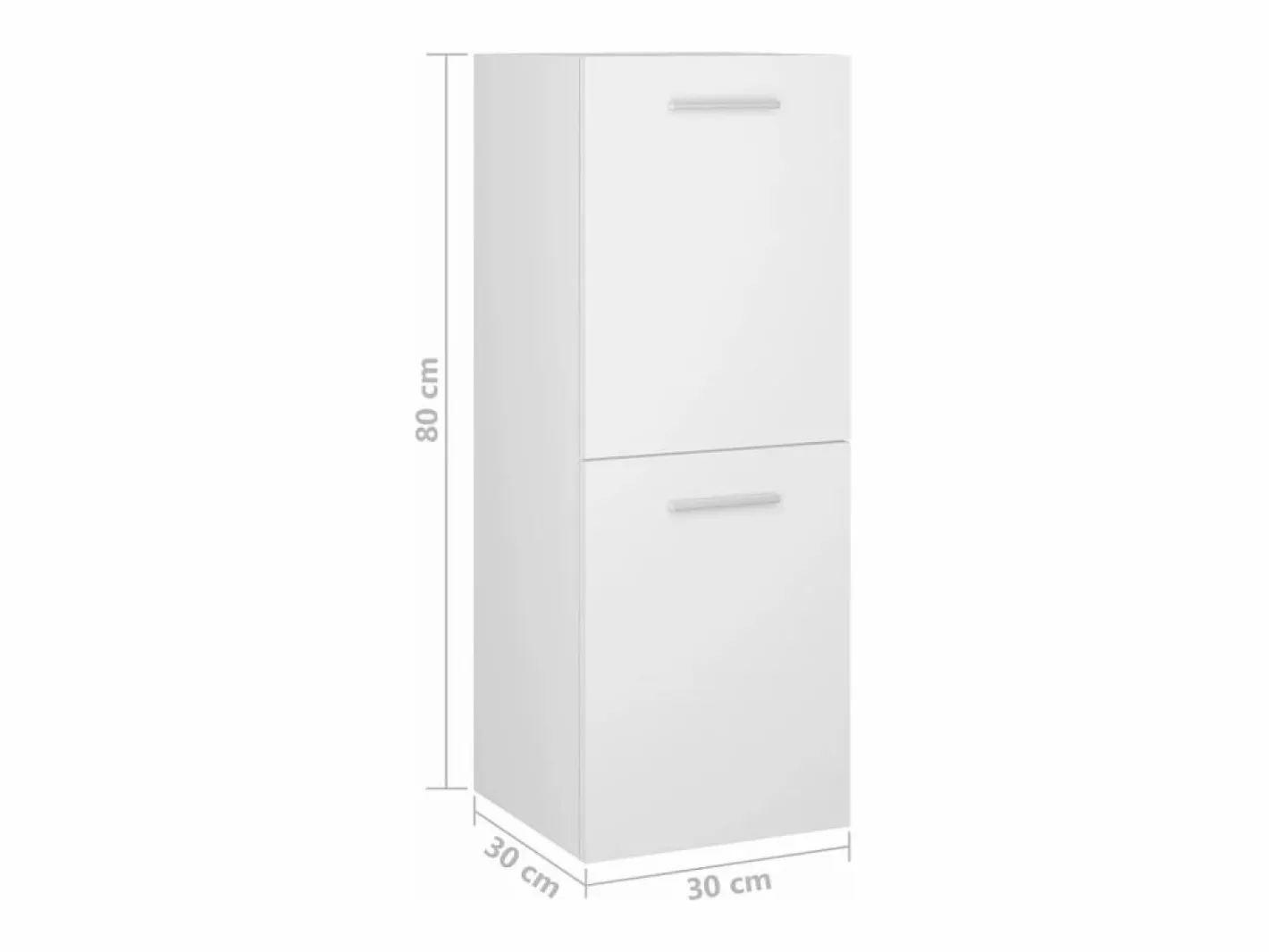 vidaxl Estantería Sobre Inodoro|Juego de muebles de baño madera de ingeniería