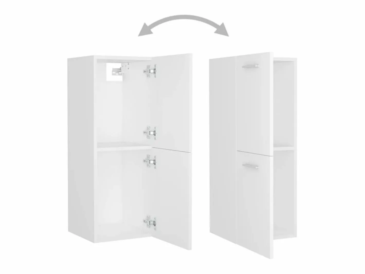 vidaxl Estantería Sobre Inodoro|Juego de muebles de baño madera de ingeniería