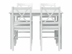 vidaxl Mesa Alta|Juego de muebles de comedor 5 piezas