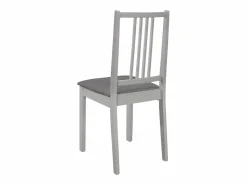 vidaxl Juego de muebles de comedor 5 piezas MDF Gris Best