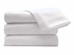 Ropa De Cama|Juego De Sábanas|Juego de Sábanas Blancas 3 Piezas Cama 180cm Tacto Extrasuave Descansin