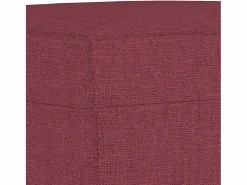Clicnbuy Juego de sofás 4 piezas tela tinto Rojo Sale