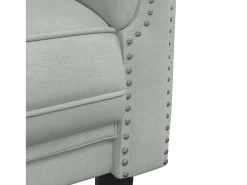 Juego de sofás 2 piezas terciopelo claro^Clicnbuy Clearance