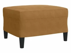 vidaxl Conjunto Sofá Y Sillón|Juego de sofás con cojines 3 piezas terciopelo marrón