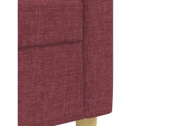 vidaxl Conjunto Sofá Y Sillón|Juego de sofás con cojines 3 piezas tela tinto