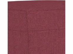 vidaxl Juego de sofás con cojines 3 piezas tela tinto Rojo Online