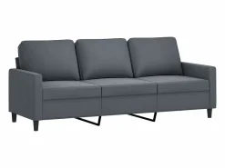 vidaxl Conjunto Sofá Y Sillón|Juego de sofás con cojines 3 piezas terciopelo oscuro