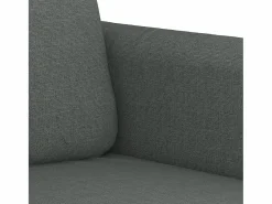 vidaxl Conjunto Sofá Y Sillón|Juego de sofás con cojines 4 piezas tela oscuro
