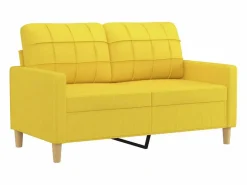 Juego de sofás con cojines 4 piezas tela claro^Clicnbuy New