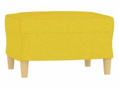 Juego de sofás con cojines 4 piezas tela claro^Clicnbuy New
