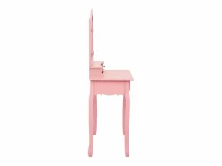 Tocador|Juego de tocador y taburete madera paulownia 80x69x141 cm ES683065