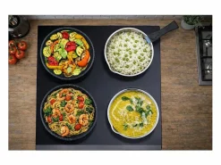 Arthur Martin Juego de utensilios de cocina de acero inoxidable para inducción - 15 piezas - Mango extraíble - Apto para todo tipo de cocinas, Plateado Hot