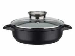 Juego de utensilios de cocina de aluminio fundido de 10 piezas, compatible con inducción Negro Online
