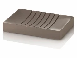Accesorios De Wc|Juego moderno de accesorios de baño de resina y ABS Doha - Gris paloma