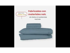 Juego sábanas ecológicas algodón 100% orgánico 180x190/200 cm^Morfeo Descanso Clearance