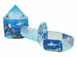 Juegos de Tienda y Túneles SucceBuy para Niños, Regalo para Bebés Varones y Niñas, Azul Océano Outlet