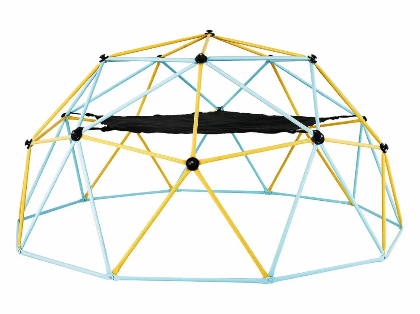 Juguete SucceBuy Domo de Escalada de 300CM con Hamaca Y Columpio, Jungle Gym para Niños^ New
