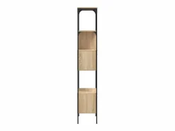 Jytte Librería 5 estantes madera de ingeniería roble 76x33x188,5 cm^Garden Furniture Clearance