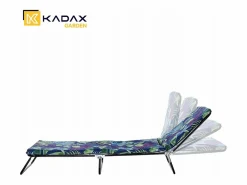 Tumbona|KADAX Tumbona de jardín Tumbona turística Cojín para Cama de jardín Cómodo 66x190 cm
