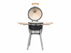 vidaxl Kamado Barbacoa Parrilla y Ahumador Cerámico 33 cm Negro Discount