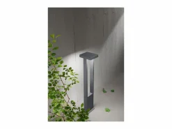 Kapp - Bolardo LED de jardín de 14 W, IP65, 1120 lm, 65 cm de altura, 3000 K, aluminio pintado, bolardo para exteriores, antracita mate - Perenz^ New