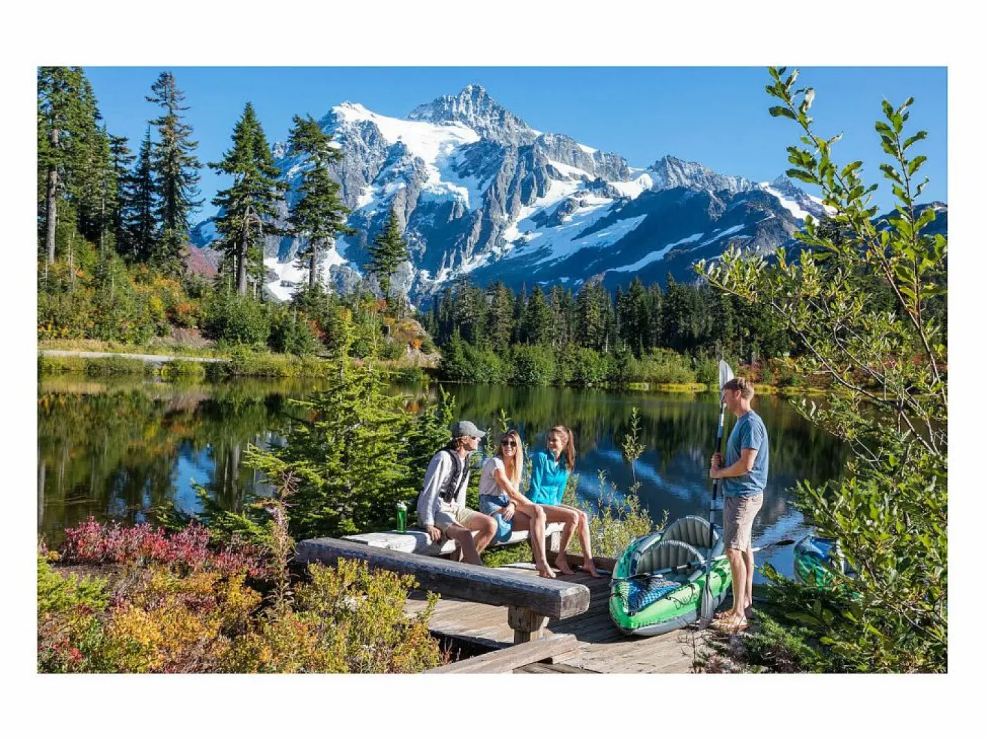 Intex Deportes Náuticos|Kayak canoa hinchable 68306 Challenger K2