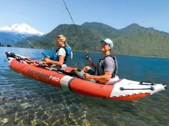 Kayak hinchable K2 Excursión Pro 2 personas con remos 46x94x384 cm^Intex Discount