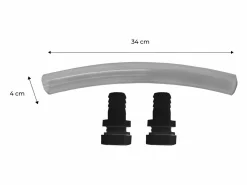 Sweeek Kit de conexión para colector de agua Transparente