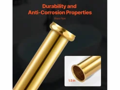 Kit de Desagüe para Bañera Independiente SucceBuy, Desagüe Sin Tratar con Adaptador de PVC Negro Best