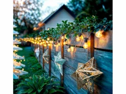 Kit Guirnalda Luces Exterior 10m + 10 Bombillas Filamento LED E27 24V^Ledkia