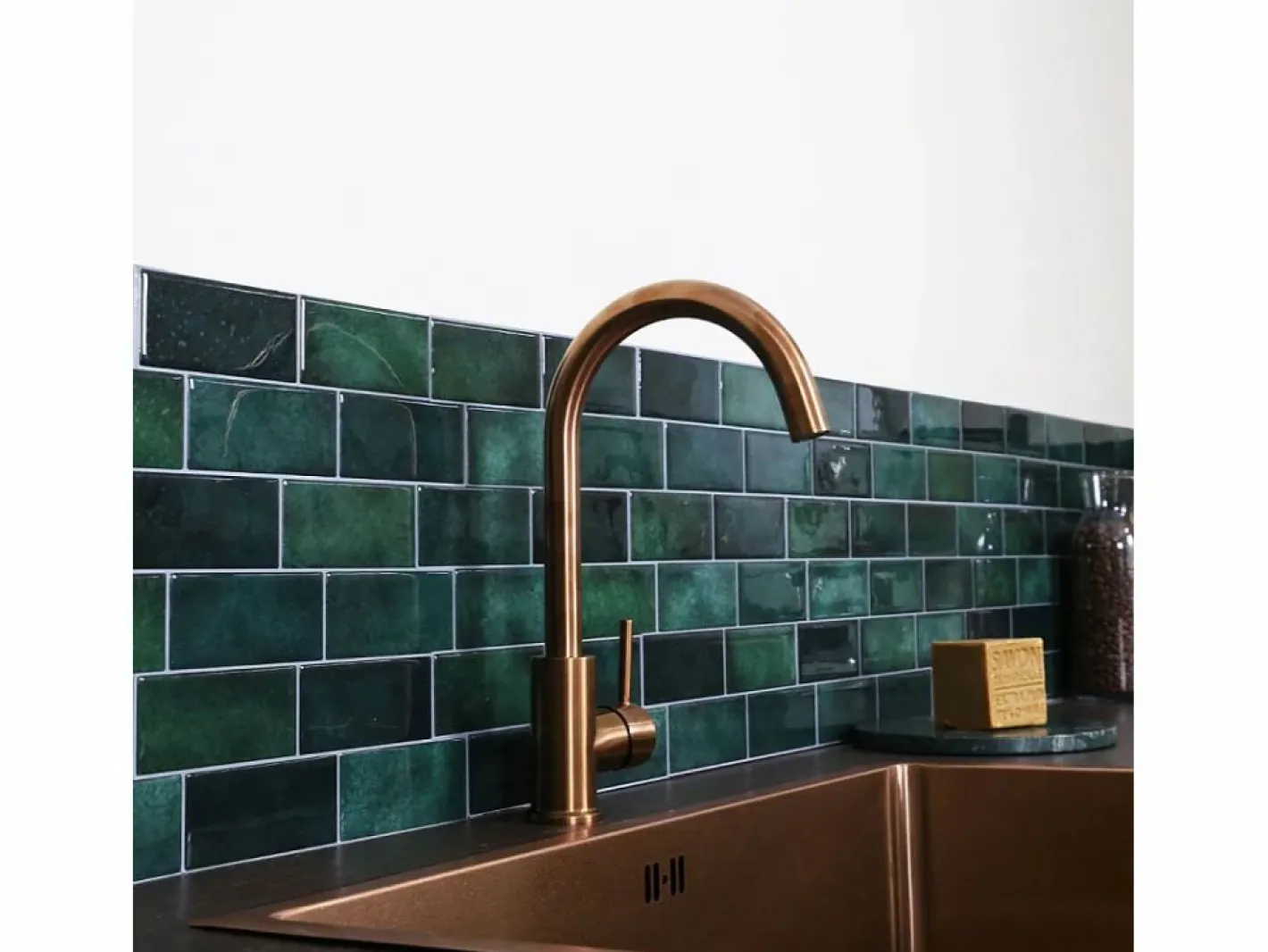 Essebagno Kiwo mezclador de fregadero cobre cepillado Cobrizo Best