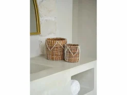 Bazar Bizar Cesta|La Cesta Macra-mazing - Natural Blanco - S