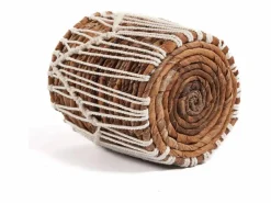Bazar Bizar Cesta|La Cesta Macra-mazing - Natural Blanco - S