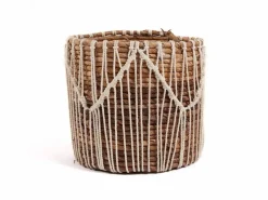 Bazar Bizar La Cesta Macra-Mazing - Natural Blanco - L Multicolor