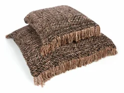 Bazar Bizar Ropa De Casa|La Funda de Cojín Oh My Gee - Negro Cobre - 60x60