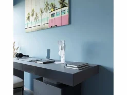 Lampada da tavolo di design bianca E27 Lámpara de mesa de diseño Blanca E27^Sollux Lighting Best
