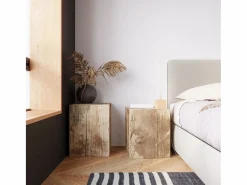 Sollux Lighting Lámpara De Escritorio|Lampada da Tavolo Legno Naturale E27 Lámpara de sobremesa Madera Natural E27