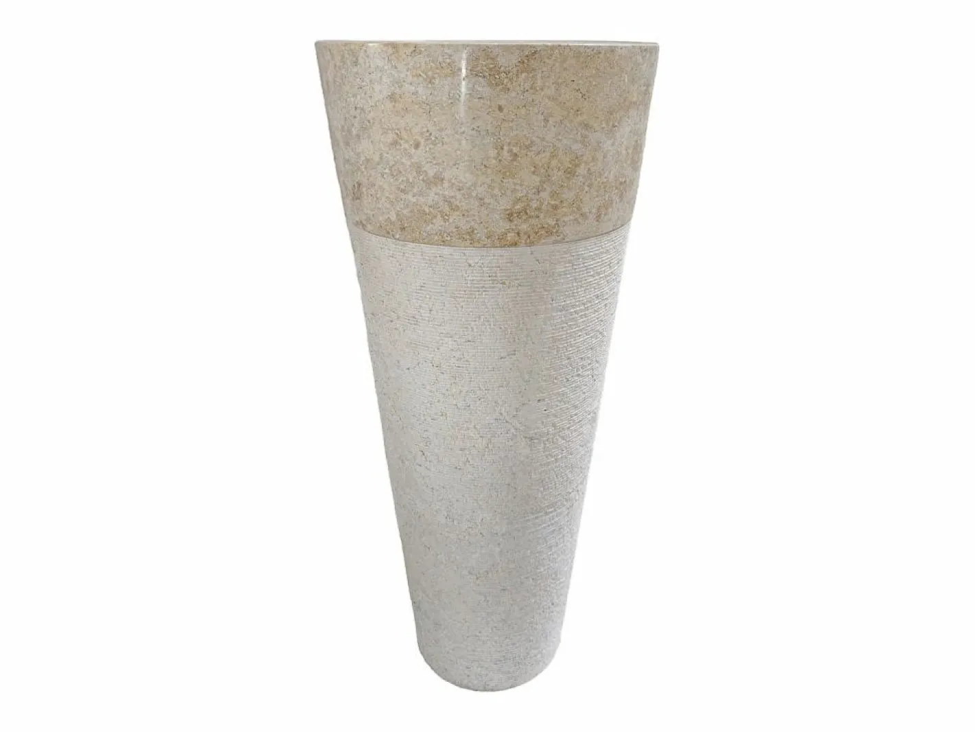 Lavabo con pedestal de mármol LANTA - Color - Barato^Shower & Design Discount