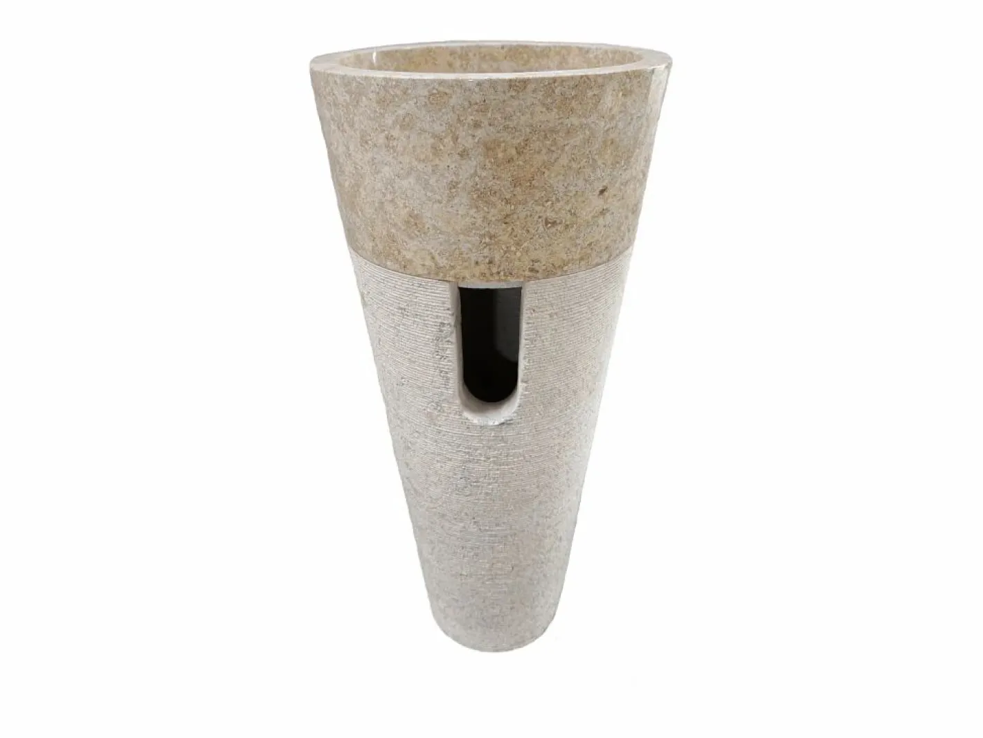 Lavabo con pedestal de mármol LANTA - Color - Barato^Shower & Design Discount