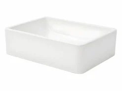 Lavabo de cerámica 41x30x12 cm ES66250 Blanco Outlet