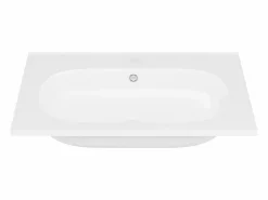 Shower & Design Lavabo|Lavabo de empotrar de resina con efecto piedra, , L60 x An46 cm, OKIWA