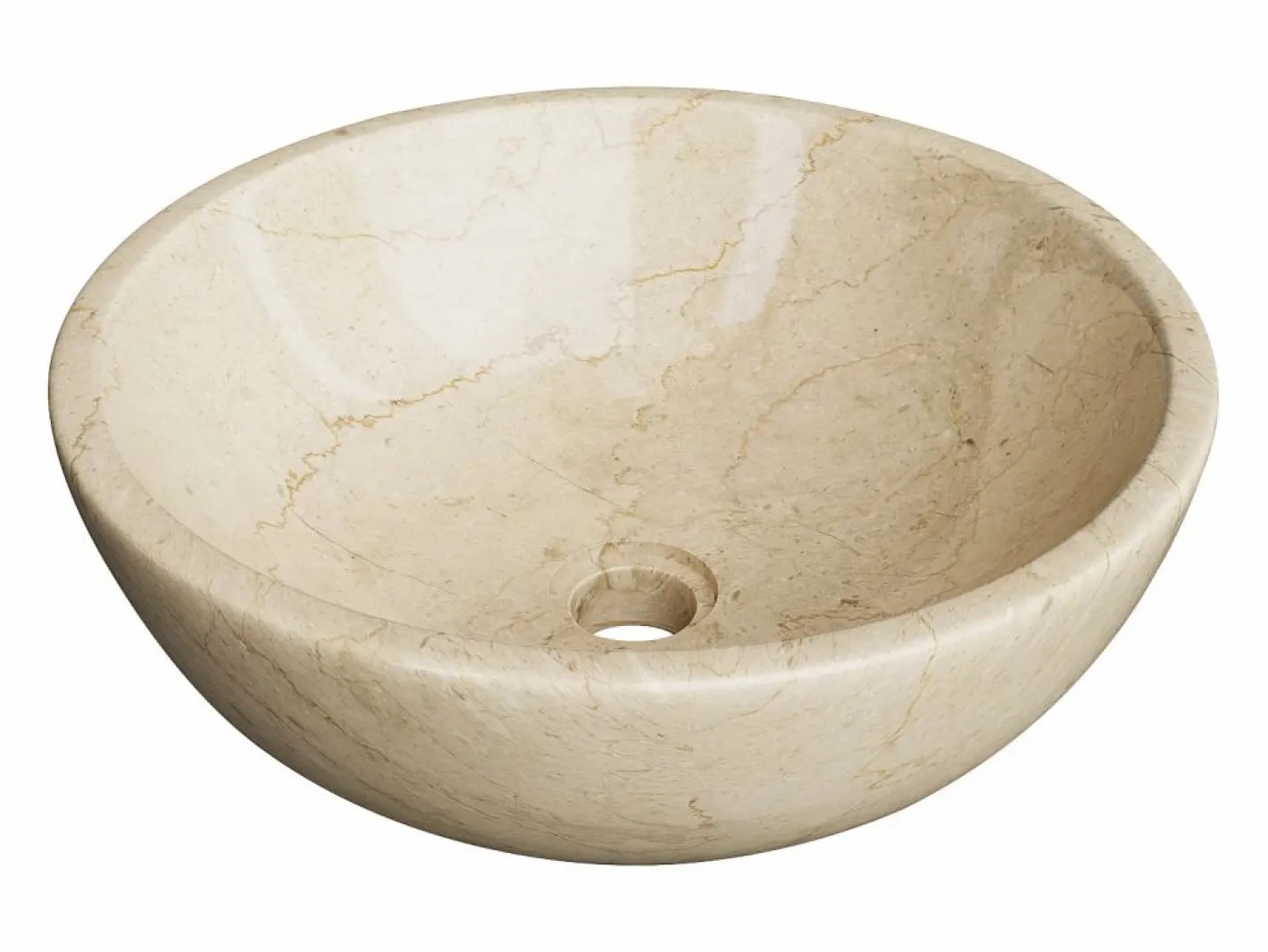 Lavabo de mármol - Color - D40 cm - LAVIINO^Shower & Design Clearance