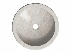 Shower & Design Lavabo de mármol - Color - D40 cm - CIRILA Crema Online