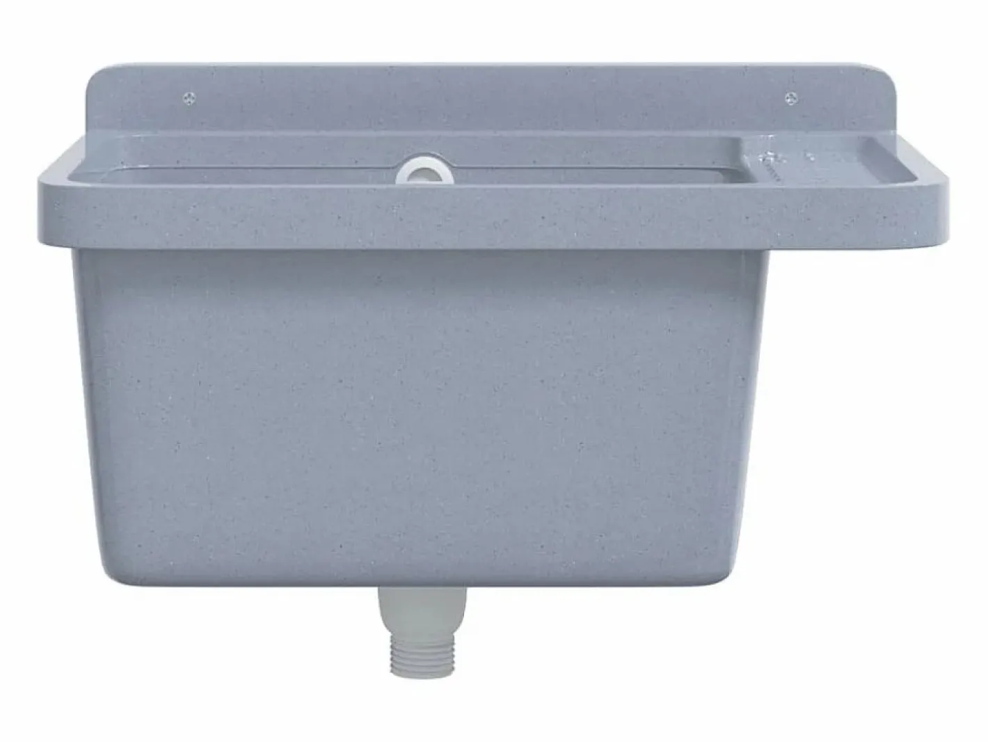 Fregadero|Lavabo de pared, , 50x35x24 cm, resina