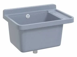 Fregadero|Lavabo de pared, , 50x35x24 cm, resina