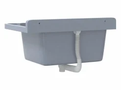 Fregadero|Lavabo de pared, , 60x40x28 cm, resina