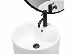 Rea Lavabo De Pie Anya White Blanco New