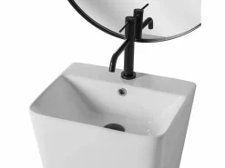Rea Lavabo De Pie Aris White Blanco New