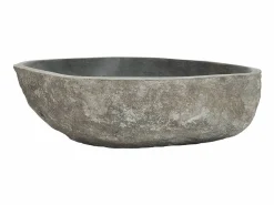 Lavabo de piedra de río ovalado 45-53 cm ES66599^ Clearance