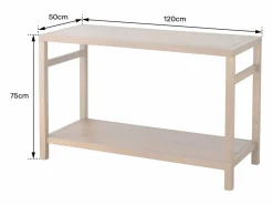 Lavabo doble 120cm DEWI en Teka^Happy Garden Discount